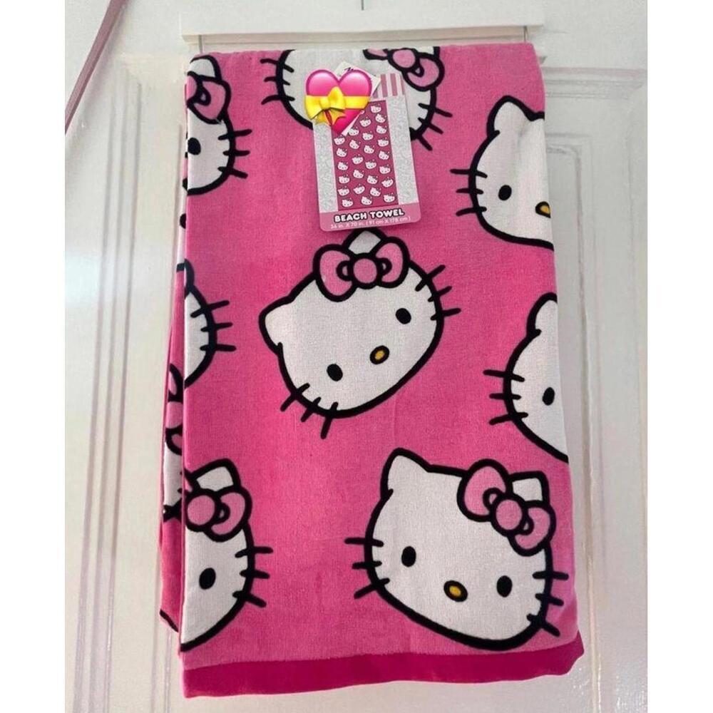 Hello Kitty Beach Towel